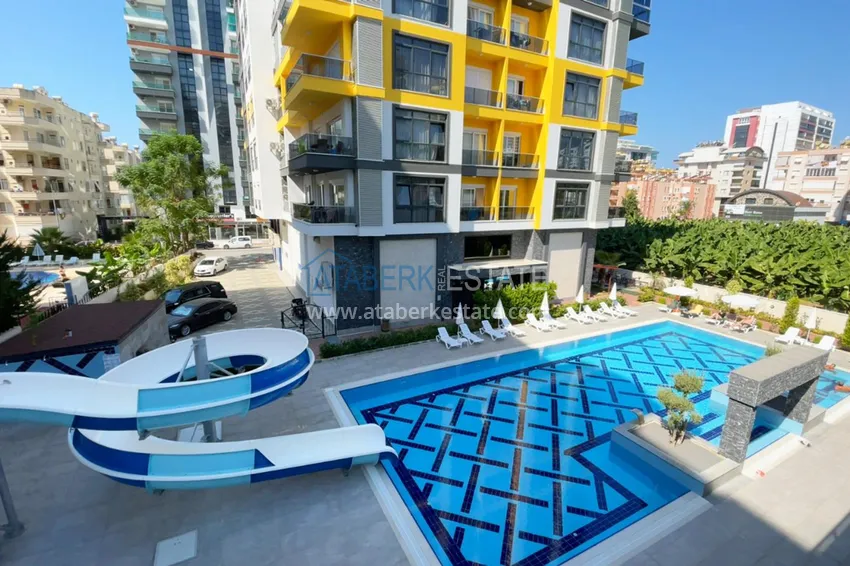 Квартира 3+1 частично меблированная с отдельной кухней, район Махмутлар – Алания 2 