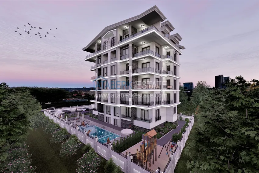 Недвижимость от застройщика на этапе строительства в Газипаше  20 