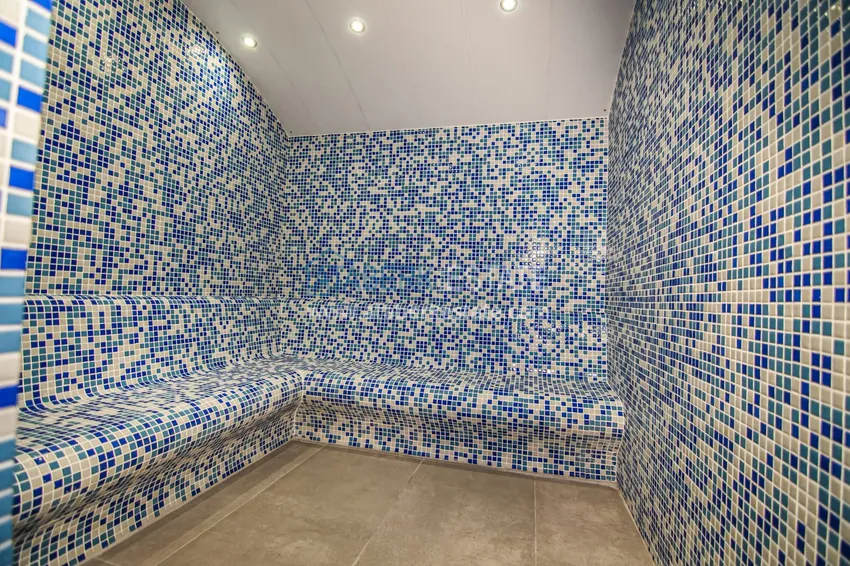 Квартира 1+1 с новой мебелью, видом на море и горы, Махмутлар – Алания 22 