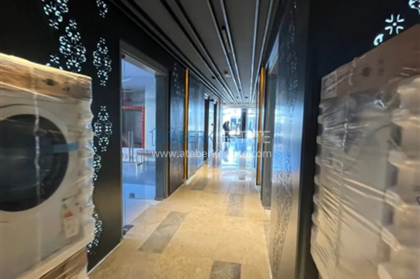 Квартира 1+1 в новом комплексе сегмента премиум на первой береговой линии в районе Оба 20 