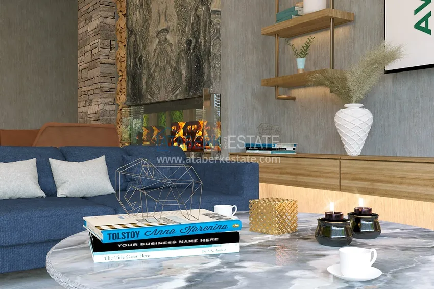 Новый проект ультрасовременного жилого комплекса в Алании – район Бекташ 64 