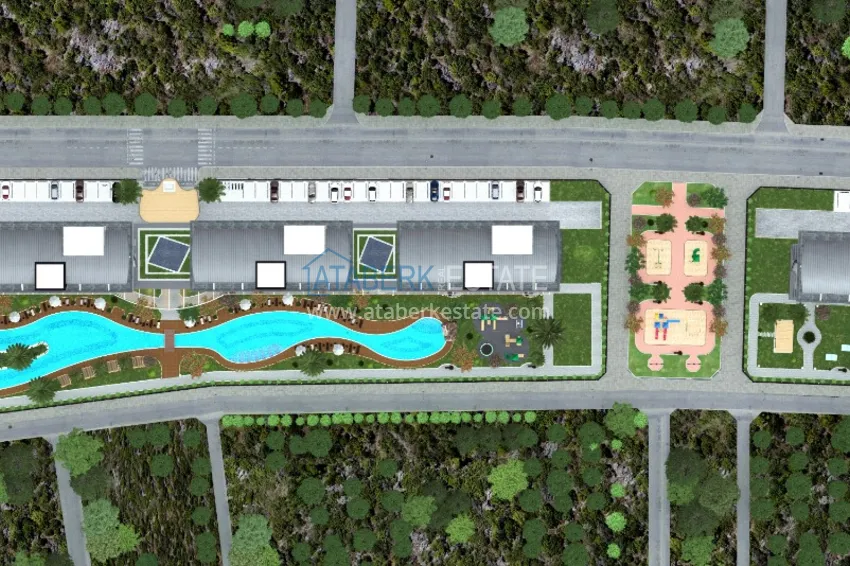 Проект офф-плана – многоквартирный комплекс с отельной инфраструктурой в районе Паяллар 20 