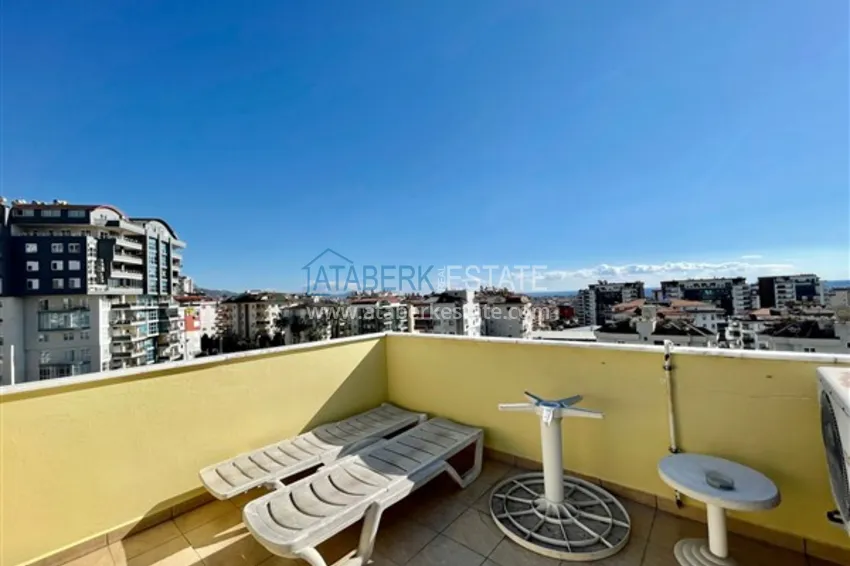 Приобрести Пентхаус-дуплекс 3+2 в Джикджилли с мебелью и видом на море, Джикджилли – Алания 22 