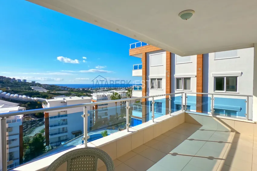 Приобрести Квартира 3+1 меблированная с видом на море, Каргыджак – Алания 21 