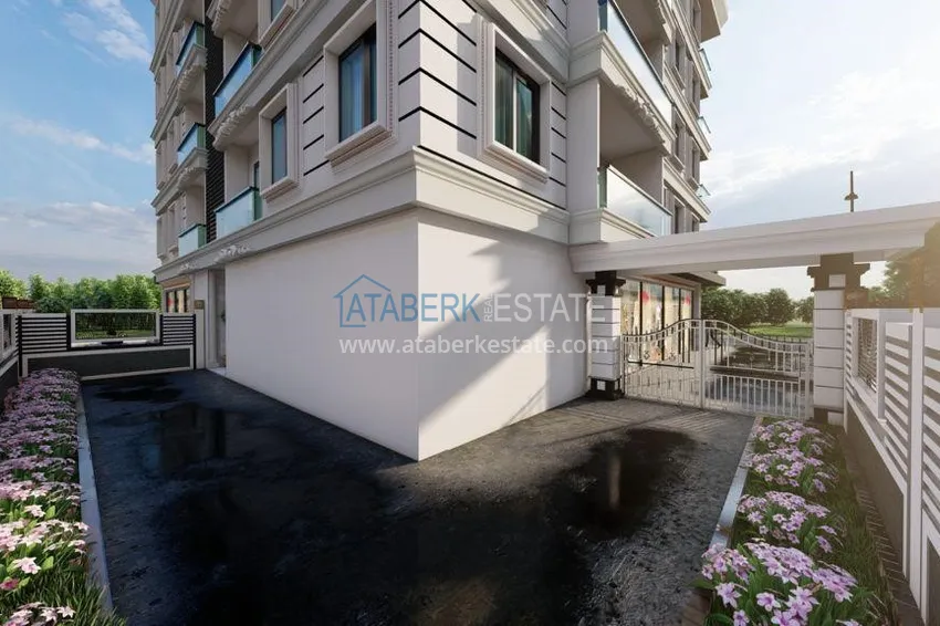 Строящейся проект жилого комплекса городского типа – Алания, район Оба 21 