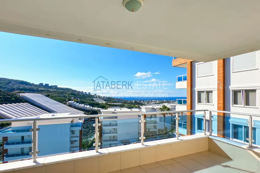 Приобрести Квартира 3+1 меблированная с видом на море, Каргыджак – Алания 22 