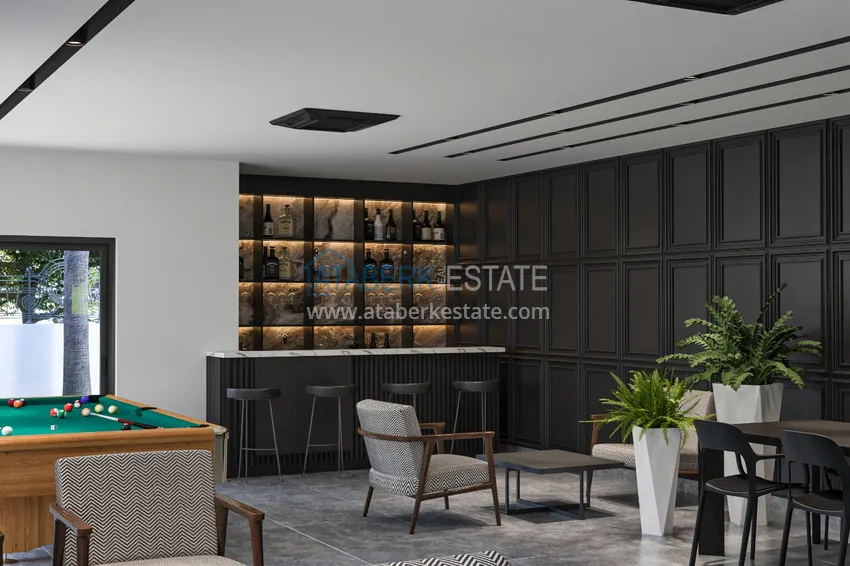 Квартира 1+1 от инвестора в комплексе на этапе строительства в центре Алании, 83 кв.м, 7 этаж 17 