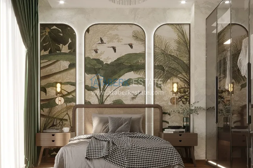 Приобрести Проект офф-плана – многоквартирный комплекс с отельной инфраструктурой в районе Паяллар 22 