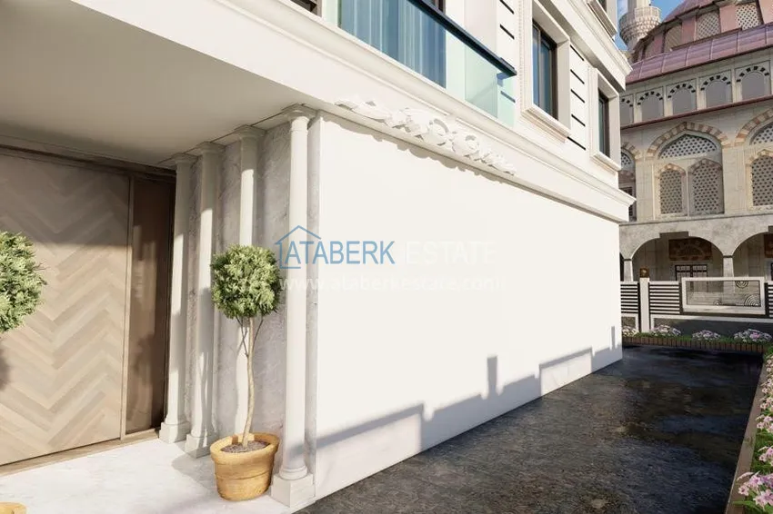 Строящейся проект жилого комплекса городского типа – Алания, район Оба 22 