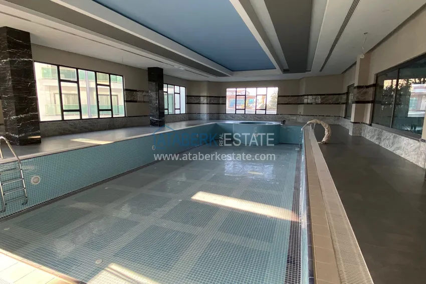 Квартира 1+1 меблированная с видом на море и горы в Каргыджак, Алания, 70 кв.м 26 