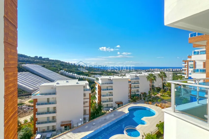 Приобрести Квартира 3+1 меблированная с видом на море, Каргыджак – Алания 24 