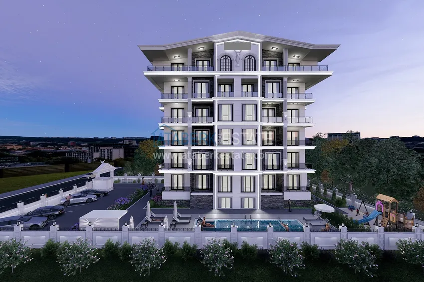 Недвижимость от застройщика на этапе строительства в Газипаше  25 