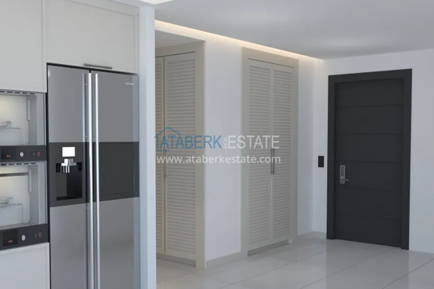 Приобрести Инновационный жилой комплекс премиум-класса всего в 100 метрах от лазурного моря в Эрдемли. 7 