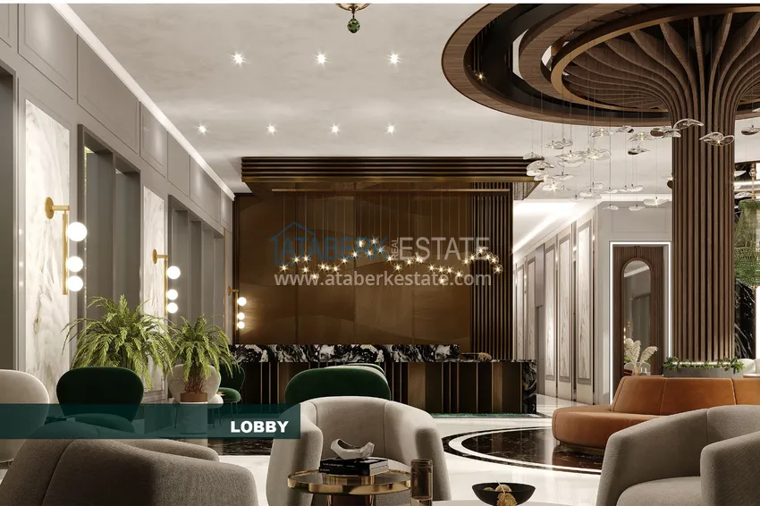 Проект офф-плана – многоквартирный комплекс с отельной инфраструктурой в районе Паяллар 26 