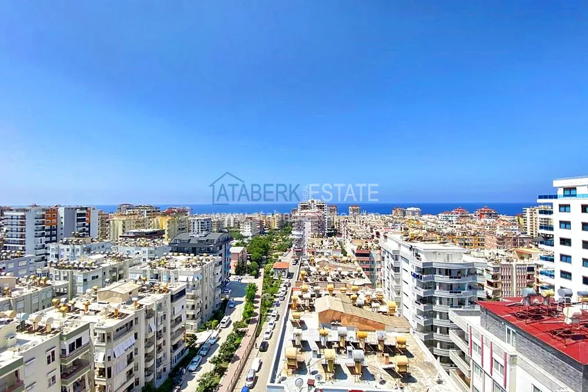 Приобрести Пентхаус-дуплекс 3+1 в Махмутларе с мебелью, застекленным балконом и видом на море 27 