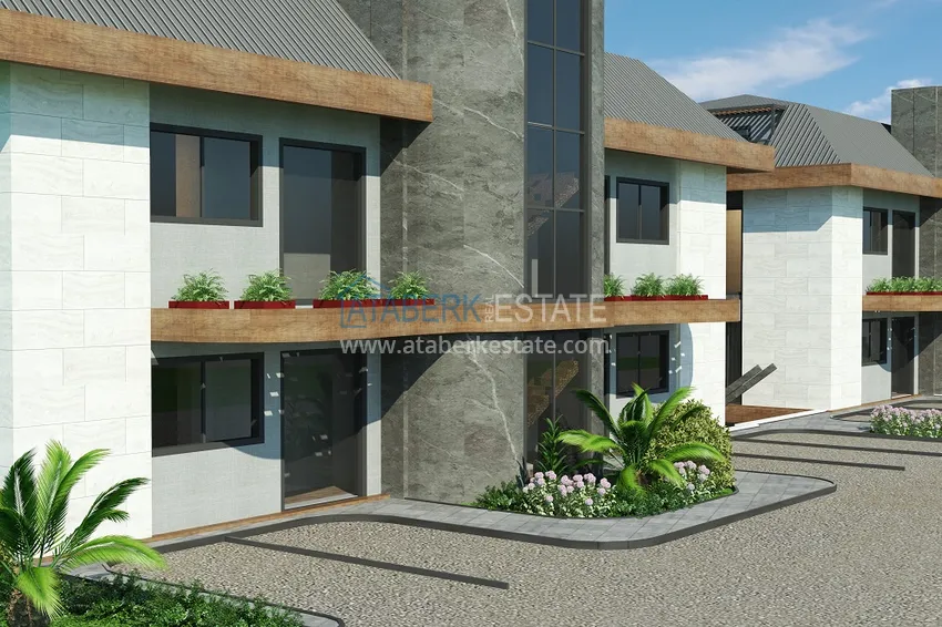 Новый проект ультрасовременного жилого комплекса в Алании – район Бекташ 32 