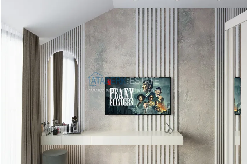 Приобрести Проект офф-плана – многоквартирный комплекс с отельной инфраструктурой в районе Паяллар 28 