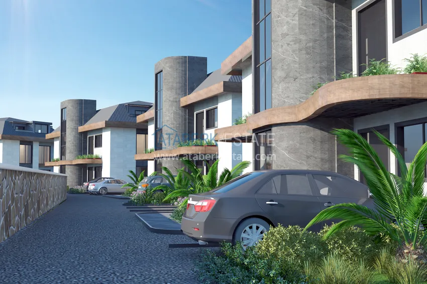 Новый проект ультрасовременного жилого комплекса в Алании – район Бекташ 33 