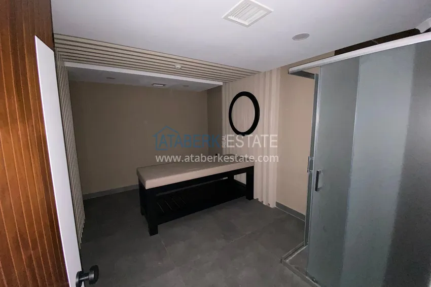 Квартира 1+1 меблированная с видом на море и горы в Каргыджак, Алания, 70 кв.м 32 