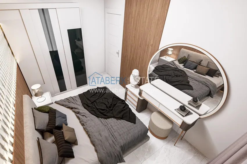 Приобрести Новый проект бутик-комплекса в Газипаше, район Пазарджи в 200 метрах от центра 7 