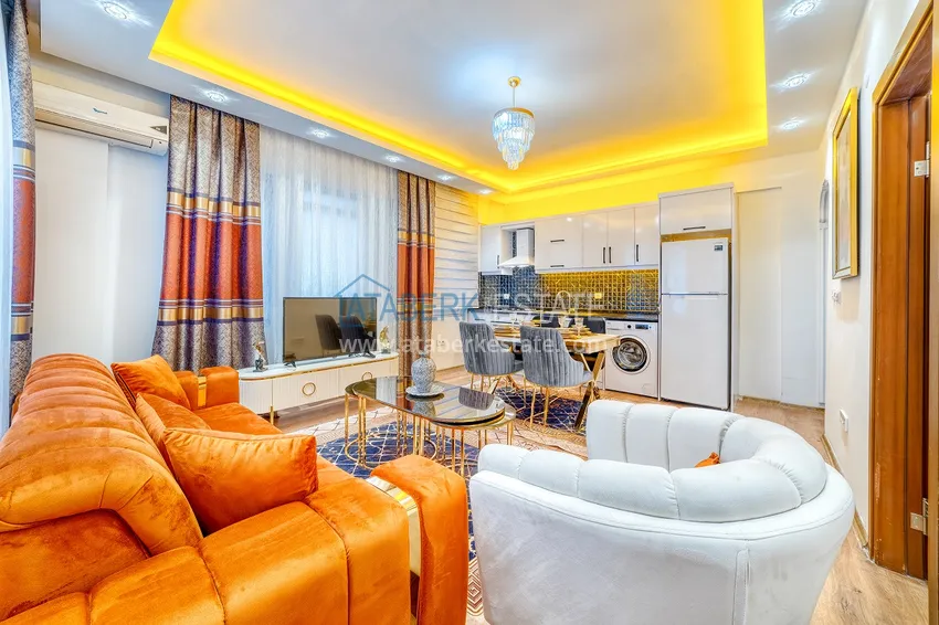 Приобрести Стильная городская квартира с авторским дизайном в 50 метрах от пляжа Кейкубат - центр Алании  2 