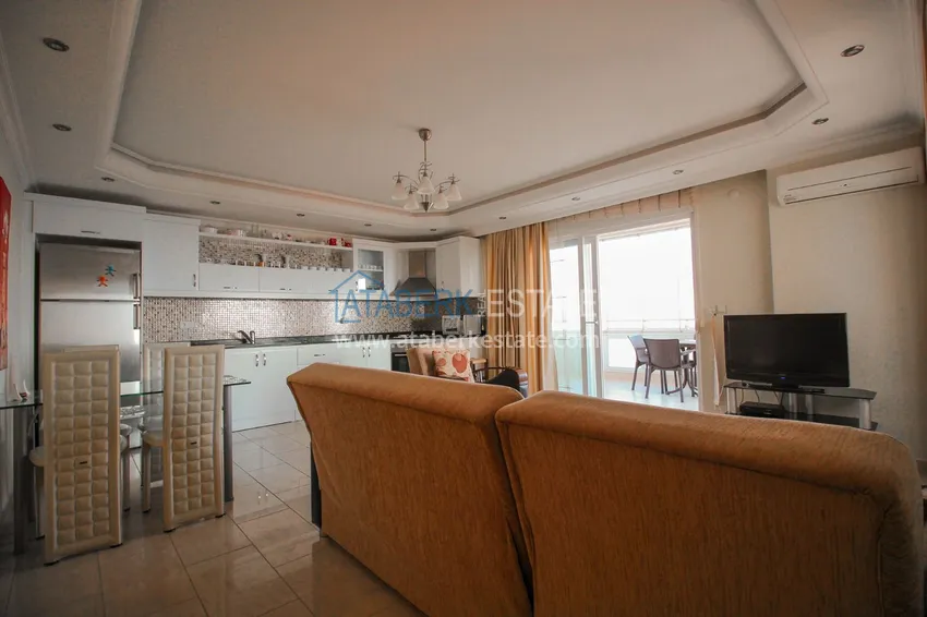 Приобрести Квартира 2+1 меблированная с видом на море и горы, район Махмутлар – Алания 2 