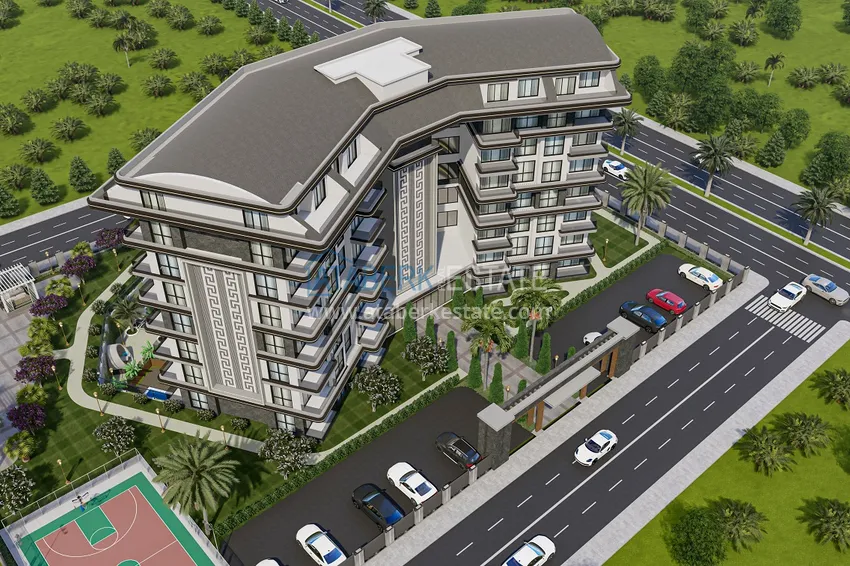 Проект Off-plan, резиденция с отельной инфраструктурой – Алания, Газипаша 2 