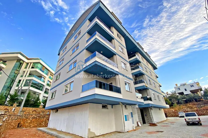 Квартира 3+1 с отдельной кухней в районе открытом для ВНЖ, Оба – Алания  2 