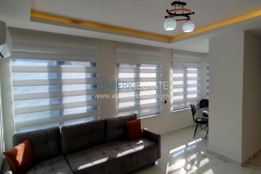 Приобрести Двухкомнатная квартира с мебелью в центре Алании – 700 м от пляжа  2 