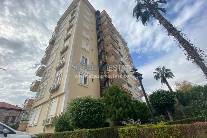 Квартира 2+1 в центре Алании меблированная с видом на море и замок 6 