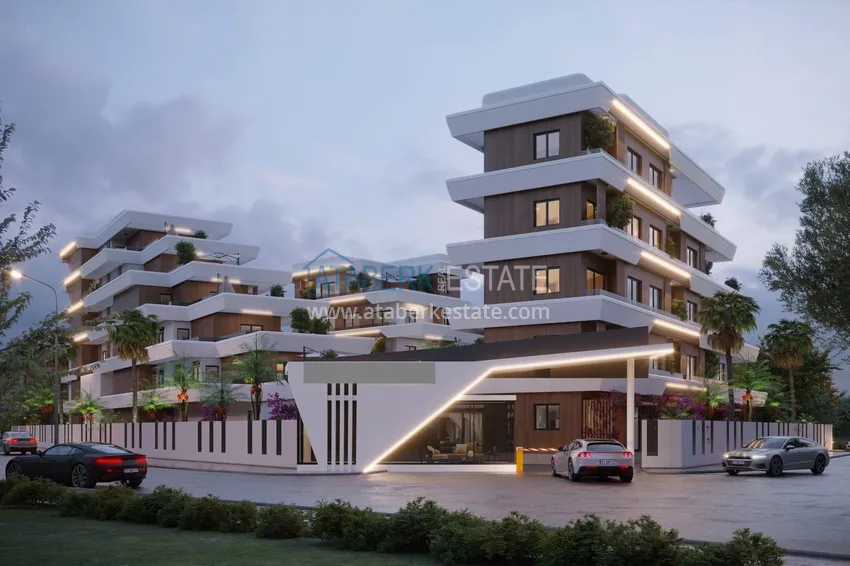 Квартиры от застройщика в районе Алтынташ, Анталия 3