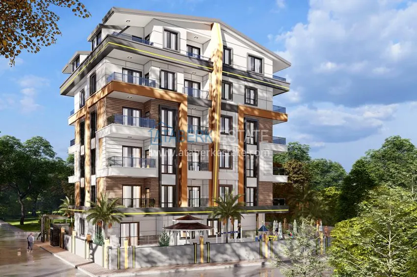 Проект бутик-комплекса в Газипаше, район Пазарджи 2 