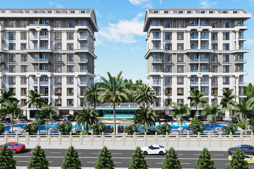 Инвестиционная недвижимость на этапе проекта – Алания, район Паяллар 3 