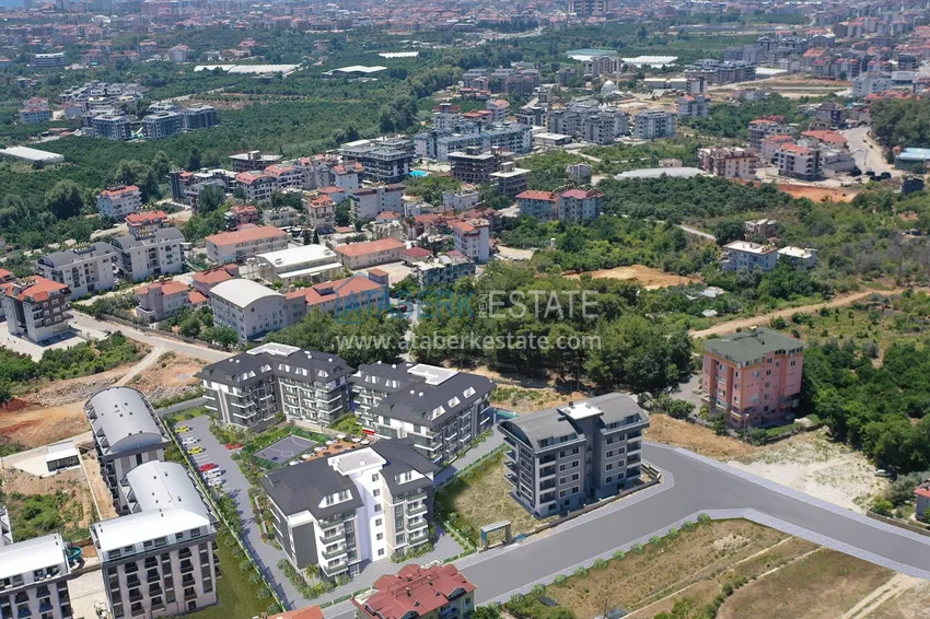 Новый комплекс в районе Оба – Алания, на этапе строительства 2 