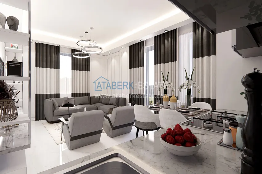 Приобрести Старт продаж! Квартиры в Газипаше в комплексе на этапе строительства 5 