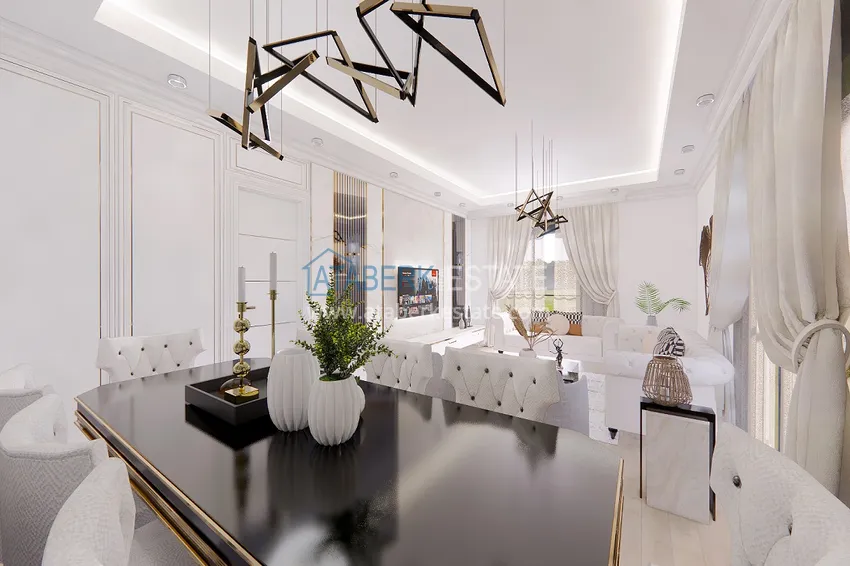 Приобрести Линейные квартиры 3+1 на этапе строительства в городе Газипаша 8 