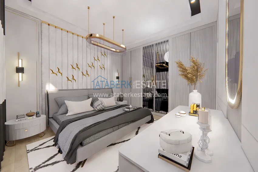 Приобрести Линейные квартиры 3+1 на этапе строительства в городе Газипаша 33 