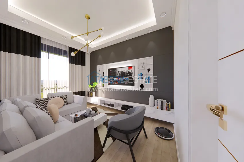 Приобрести Линейные квартиры 3+1 на этапе строительства в городе Газипаша 50 