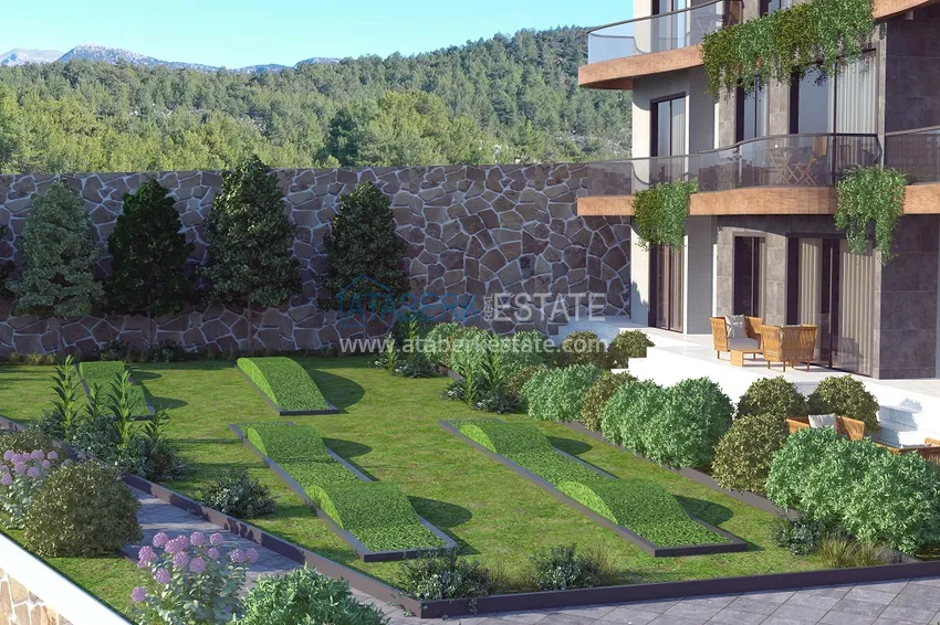 Новый проект ультрасовременного жилого комплекса в Алании – район Бекташ 38 