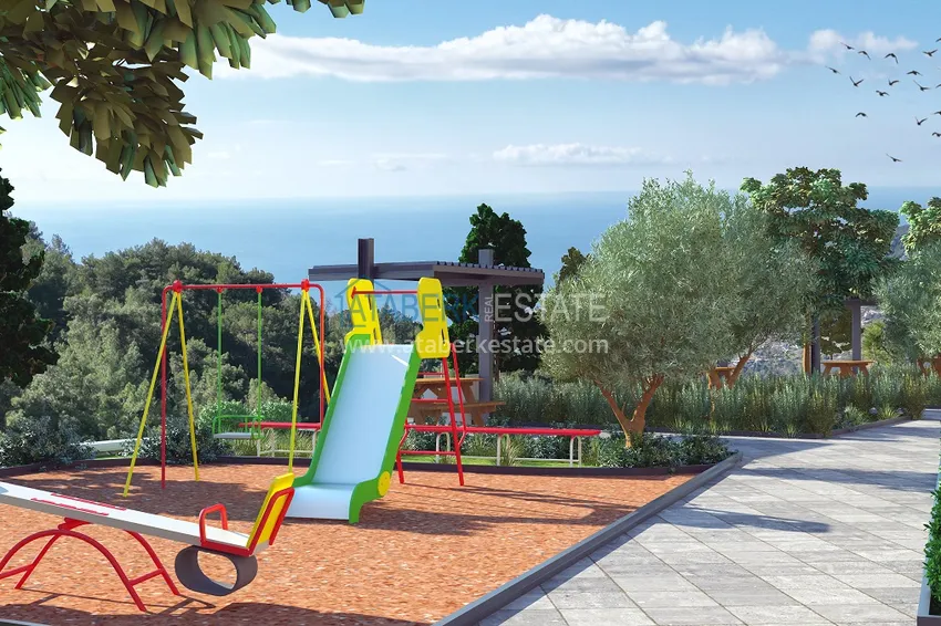 Новый проект ультрасовременного жилого комплекса в Алании – район Бекташ 40 