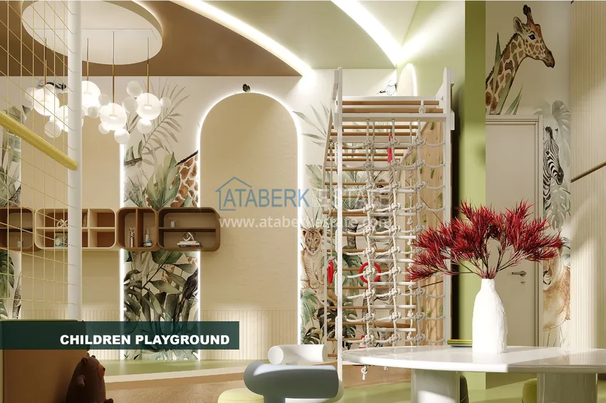 Проект офф-плана – многоквартирный комплекс с отельной инфраструктурой в районе Паяллар 35 