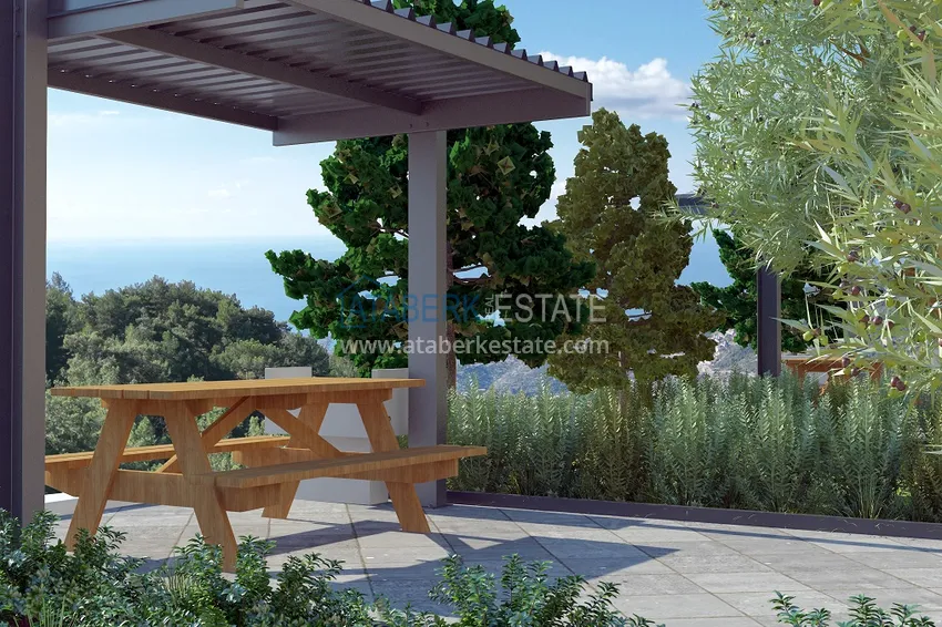 Новый проект ультрасовременного жилого комплекса в Алании – район Бекташ 42 