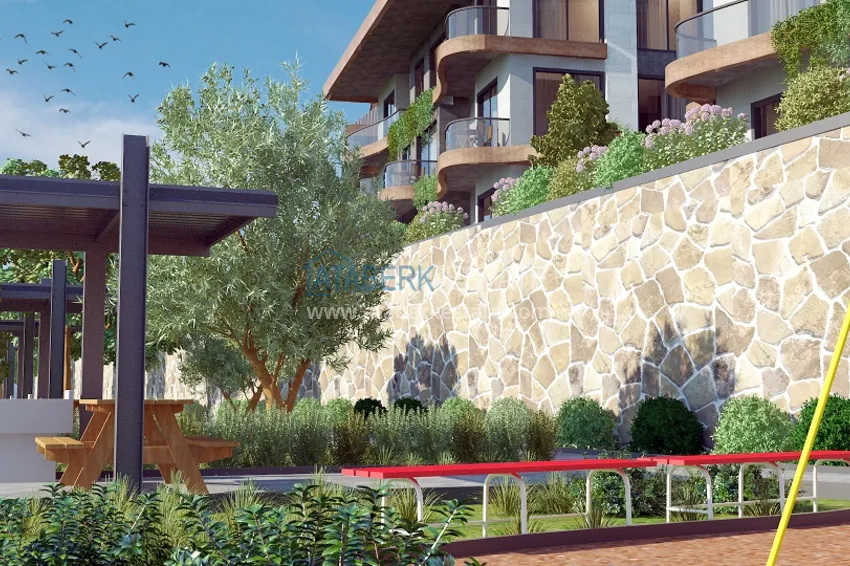 Новый проект ультрасовременного жилого комплекса в Алании – район Бекташ 44 