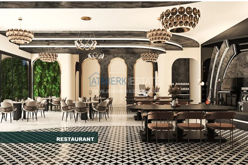 Проект офф-плана – многоквартирный комплекс с отельной инфраструктурой в районе Паяллар 39 