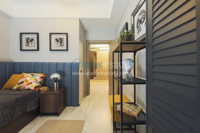 Приобрести Квартира 2+1 с террасой, мебелью и техникой в Мерсине 14 