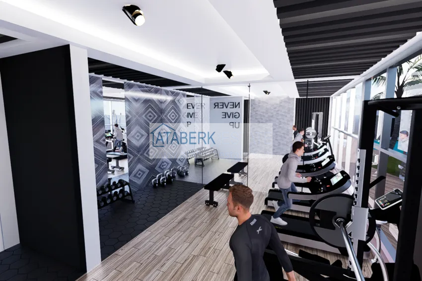 Новый проект бутик-комплекса в Газипаше, район Пазарджи в 200 метрах от центра 10 