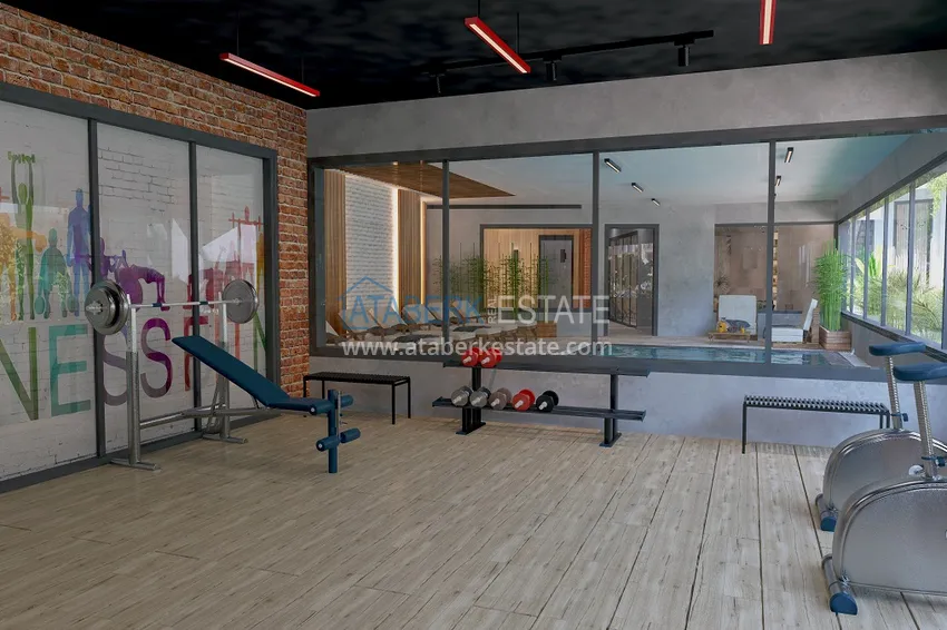 Новый проект ультрасовременного жилого комплекса в Алании – район Бекташ 50 