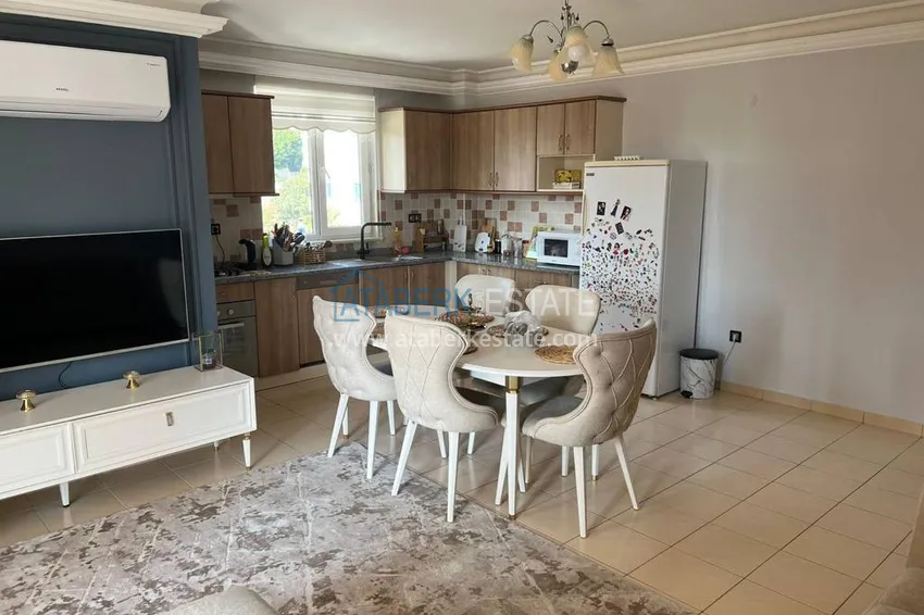 Приобрести Квартира 2+1 с мебелью и застекленными балконами в районе Алании открытом для ВНЖ - Джикджилли 3 