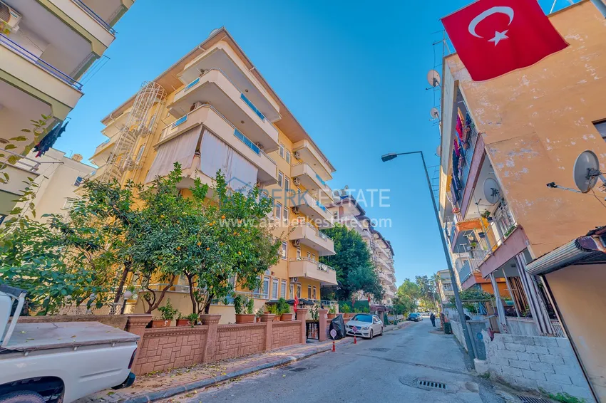 Стильная городская квартира с авторским дизайном в 50 метрах от пляжа Кейкубат - центр Алании  5 