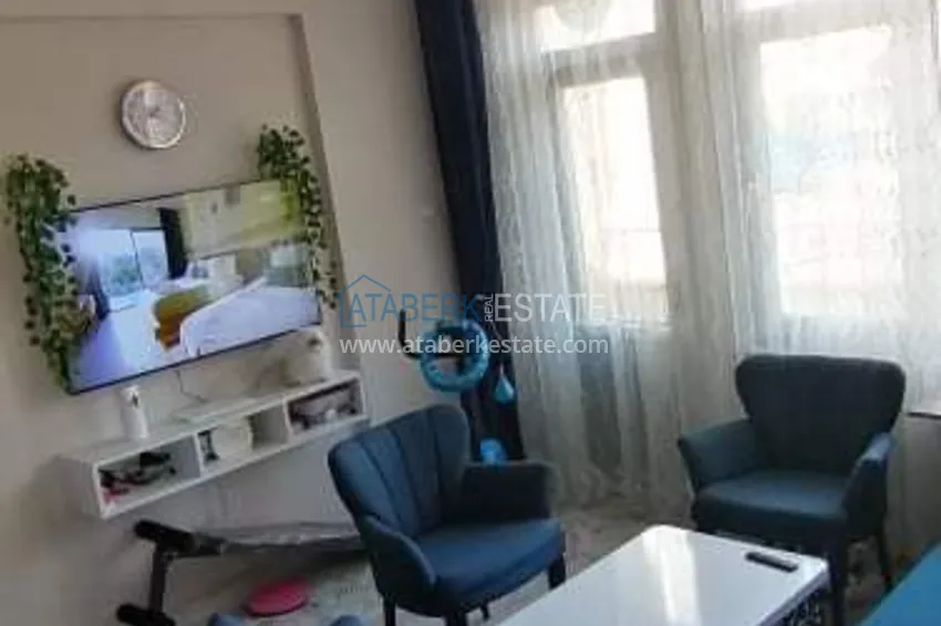 Приобрести Частично меблированная квартира 2+1 всего в 50 метрах от моря, район Тосмур – Алания 3 